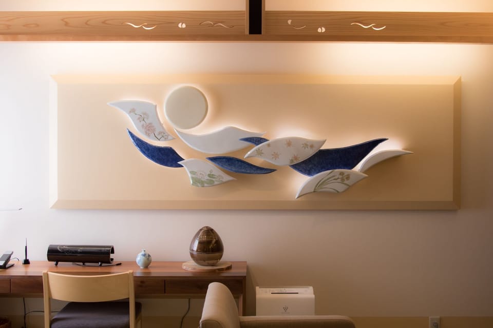 Japanese Modern Room with Private Hot Springs, "Theme: MOONLIT NIGHT," Non Smoking 37 ㎡【4F】 | Minibar (free items), WiFi (free)