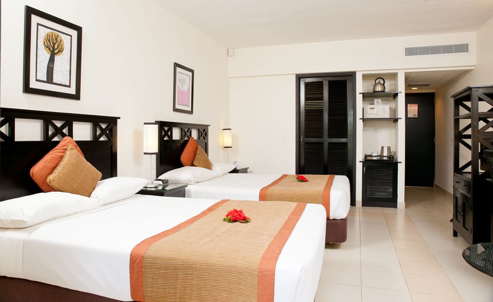 Double Ocean View Room | Premium bedding, minibar, in-room safe, desk