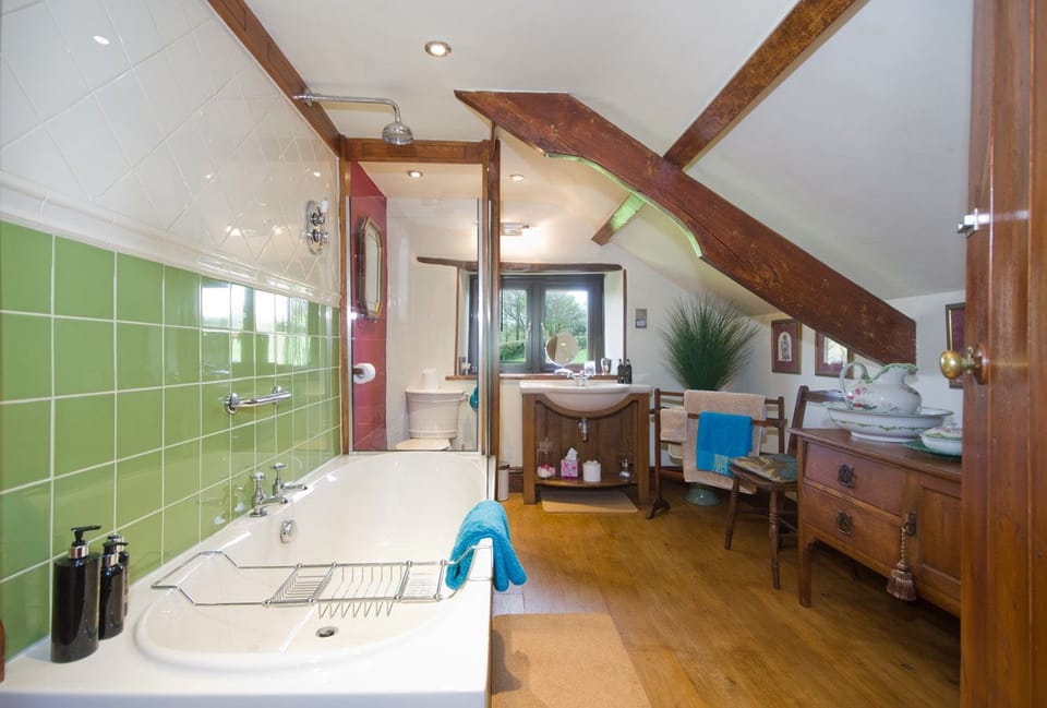 Deluxe Twin Room, 2 Twin Beds | Bathroom | Free toiletries, hair dryer, bathrobes, slippers
