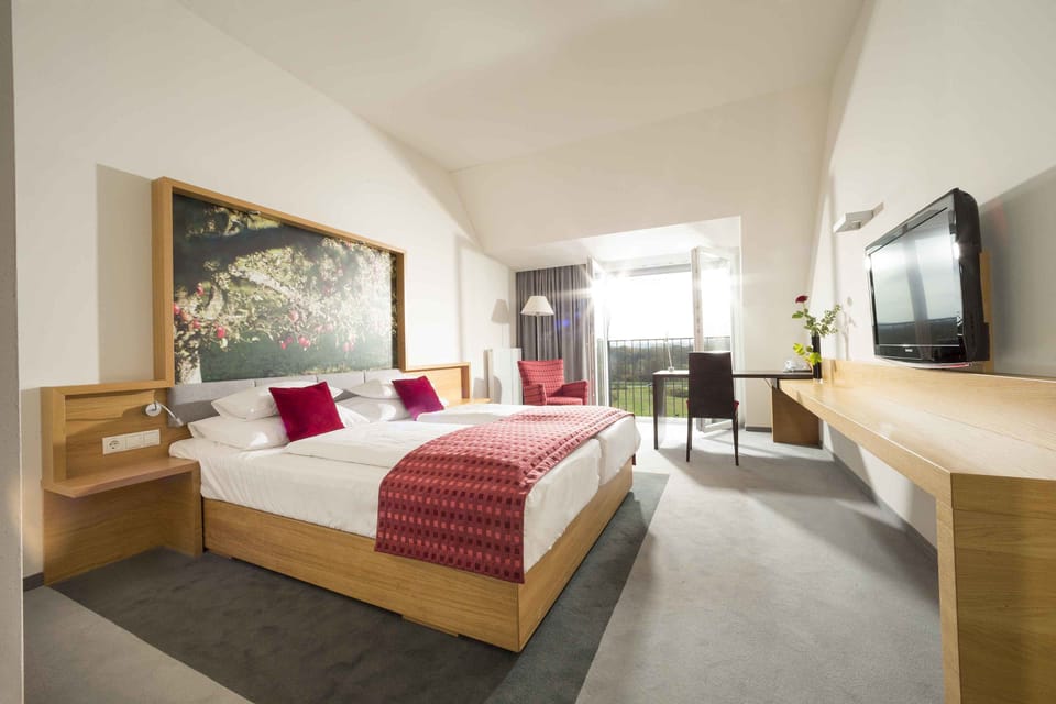 Deluxe Double Room | Minibar, in-room safe, desk, laptop workspace