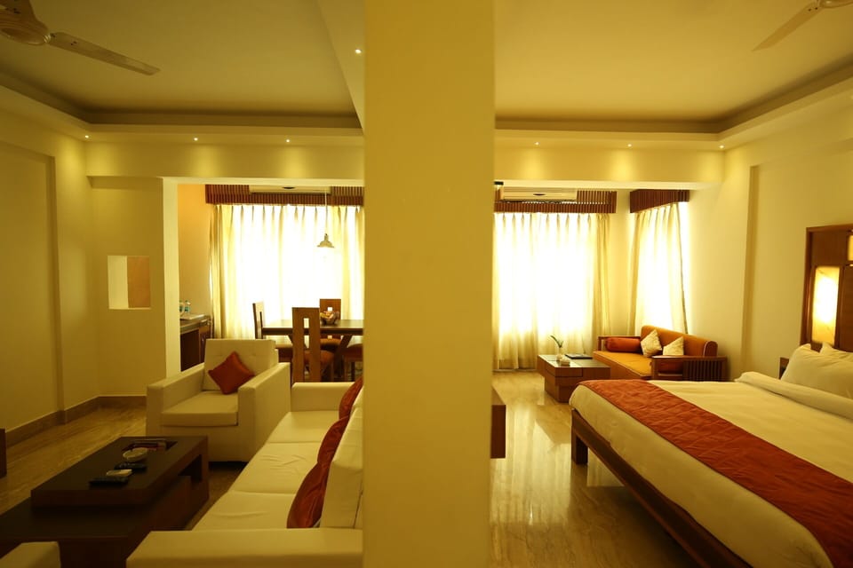 Presidential Suite, City View | Premium bedding, in-room safe, iron/ironing board, rollaway beds
