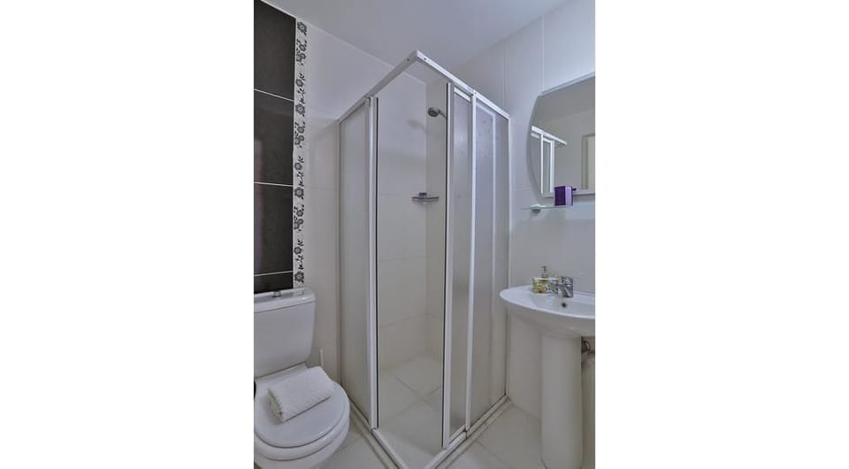 Triple Room | Bathroom | Shower, free toiletries, hair dryer, slippers