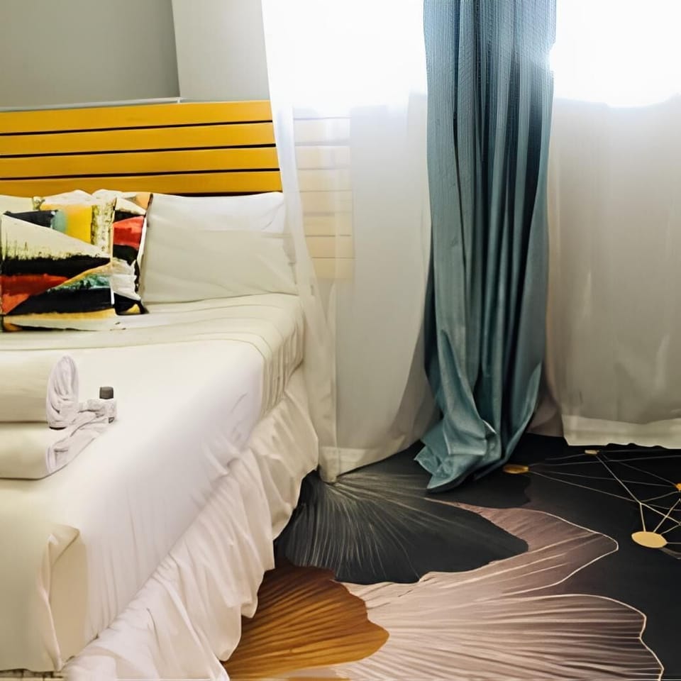 Basic Double Room, 1 Double Bed, Accessible, Garden View | 1 bedroom, individually furnished, desk, laptop workspace
