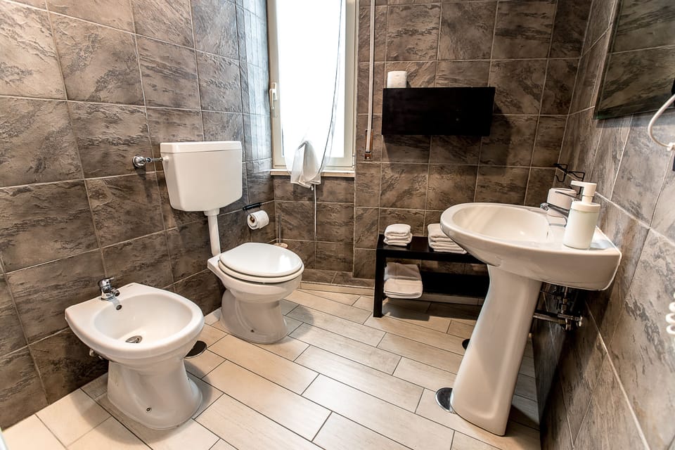 Classic Room | Bathroom | Shower, rainfall showerhead, free toiletries, bidet