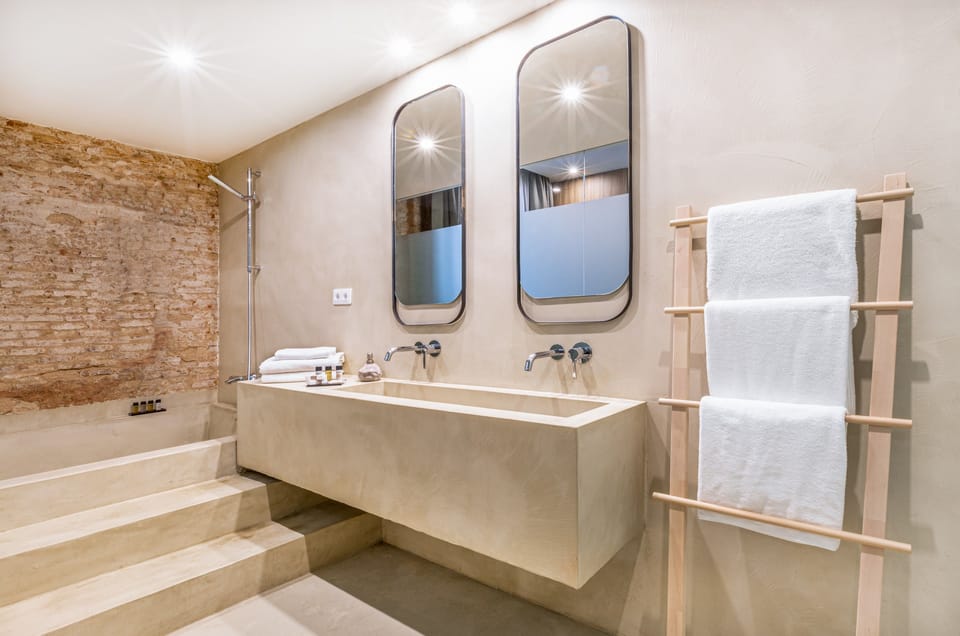 Superior Family Room | Bathroom | Eco-friendly toiletries, hair dryer, towels, soap