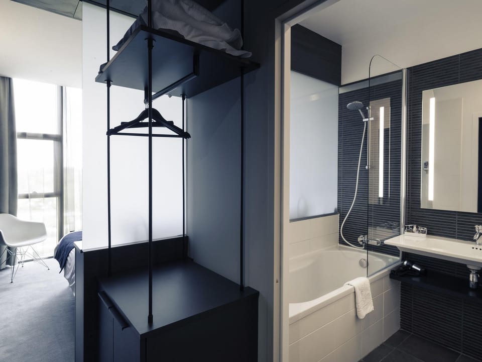 Minibar, in-room safe, desk, blackout drapes