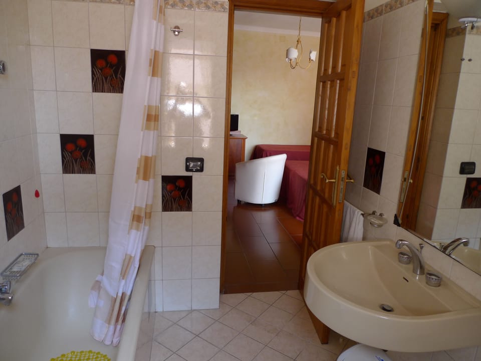 Double or Twin Room | Bathroom | Shower, free toiletries, hair dryer, bidet