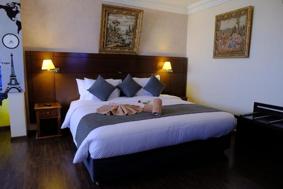 In-room safe, desk, laptop workspace, blackout drapes