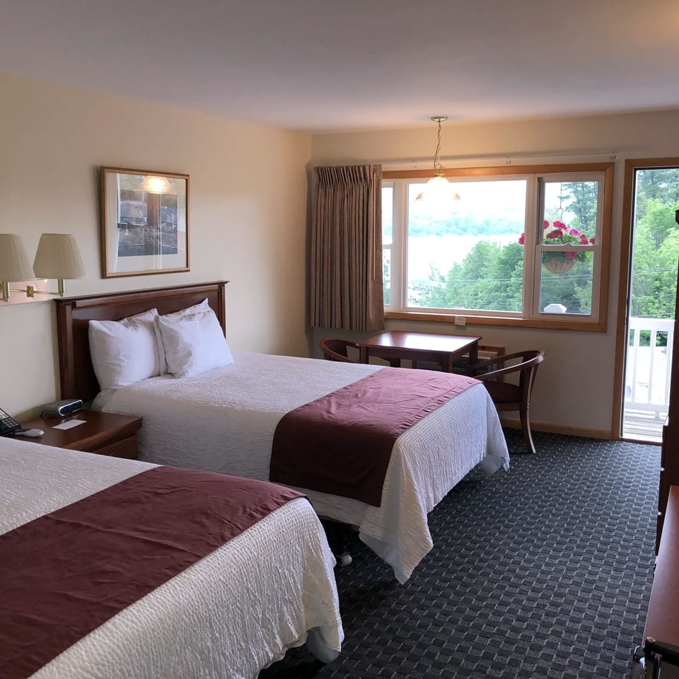 Premium Room, 2 Queen Beds, Non Smoking, Lake View | Blackout drapes, free WiFi, bed sheets