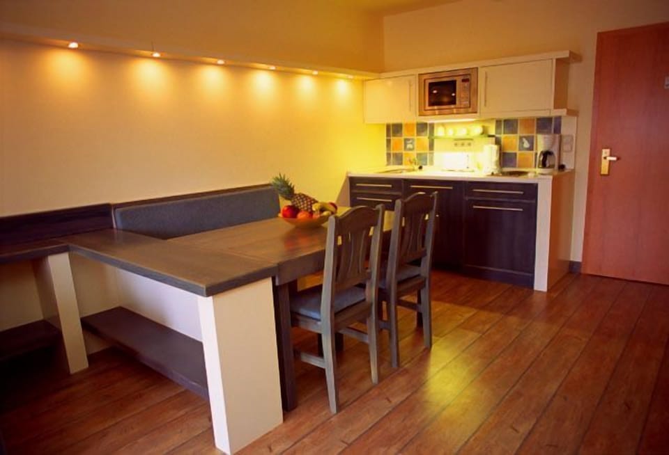 Apartment | Private kitchen | Fridge, microwave, stovetop, coffee/tea maker