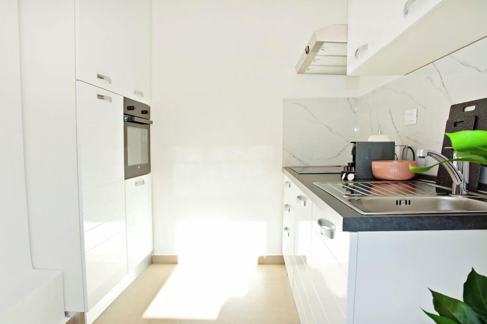 Premium Apartment | Private kitchen | Fridge, microwave, coffee/tea maker