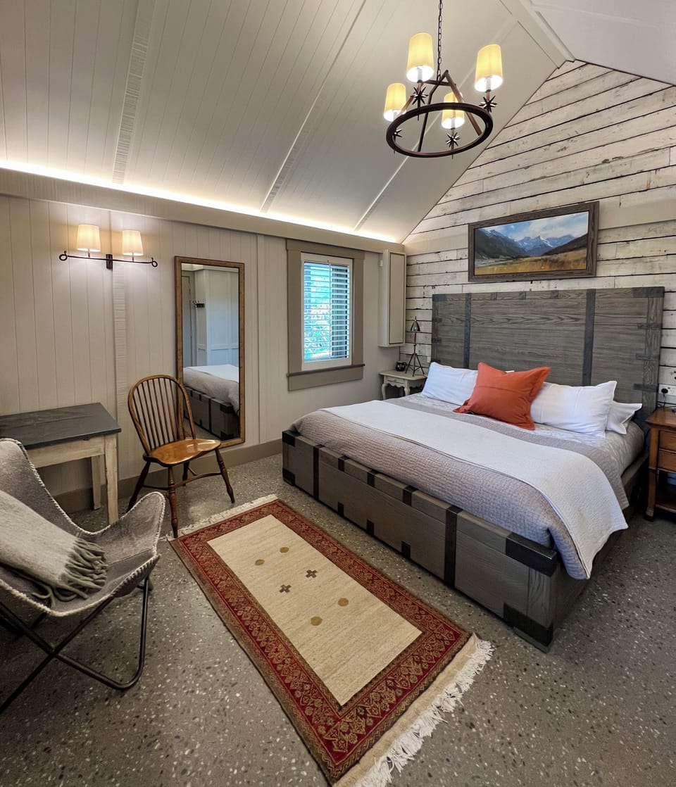 Premium bedding, blackout drapes, soundproofing, WiFi (free)