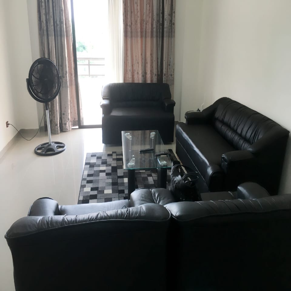 Comfort Apartment, 2 Bedrooms | Living area | Plasma TV