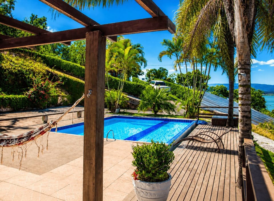 Indoor pool, sun loungers