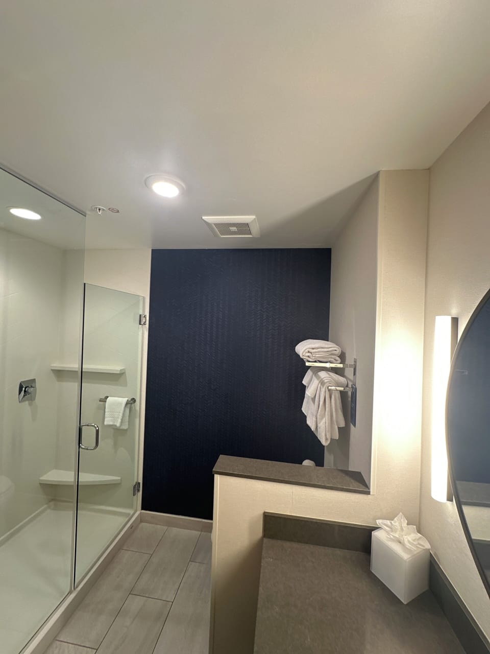 Free toiletries, hair dryer, towels, soap