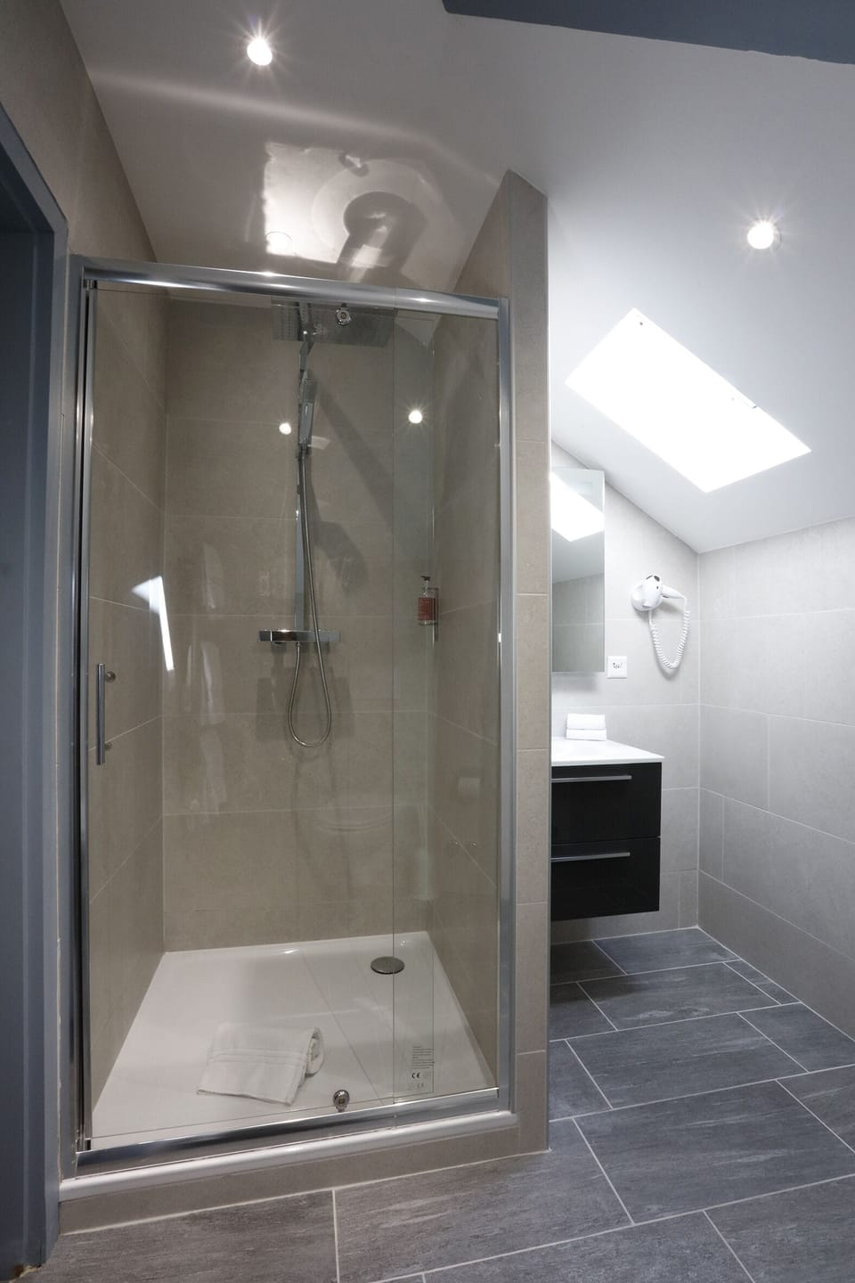 Free toiletries, hair dryer, bathrobes, slippers