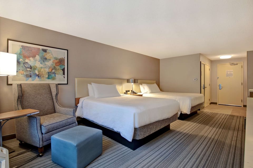 Room, 2 Queen Beds | Premium bedding, desk, laptop workspace, iron/ironing board