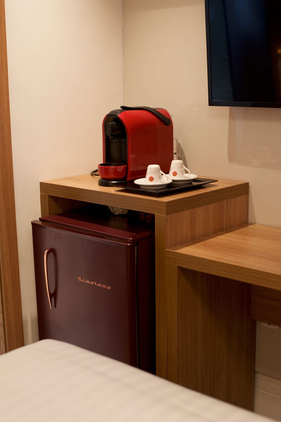 Economy Double or Twin Room | Minibar, in-room safe, blackout drapes, soundproofing