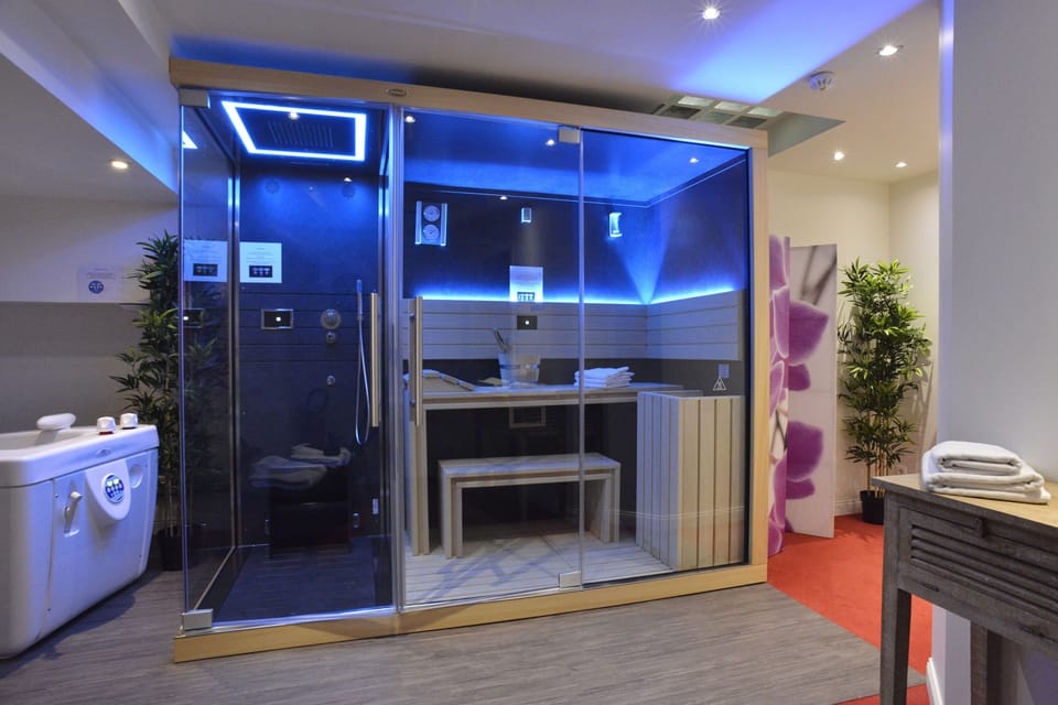 Turkish bath, facials, massages