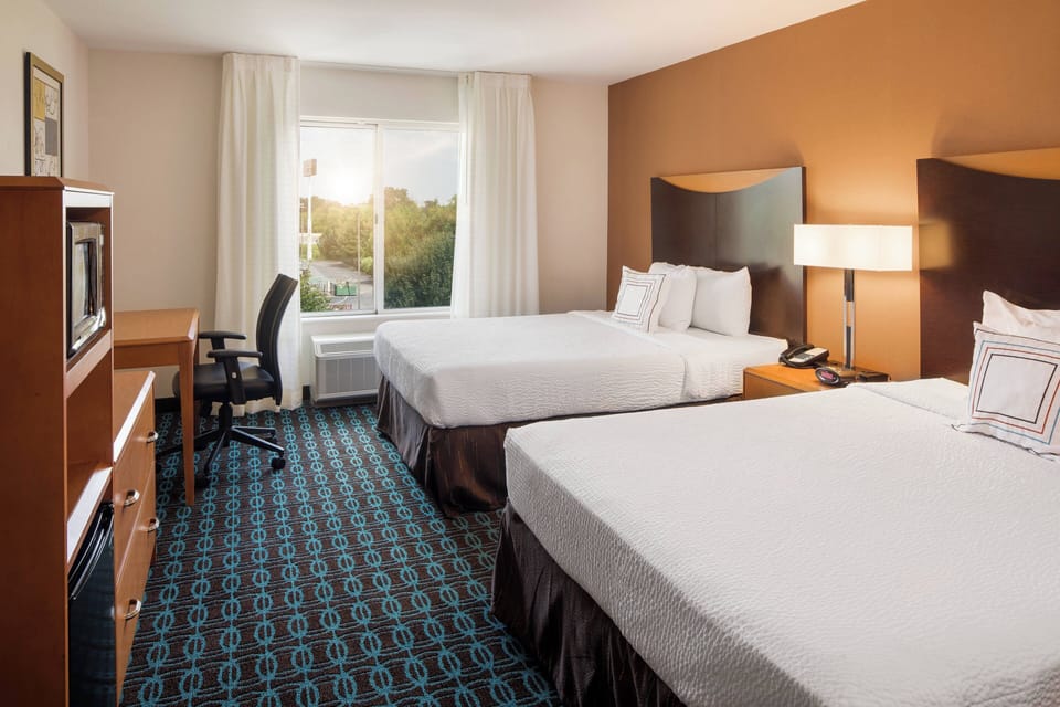 Room, 2 Queen Beds | Premium bedding, pillowtop beds, in-room safe, individually furnished