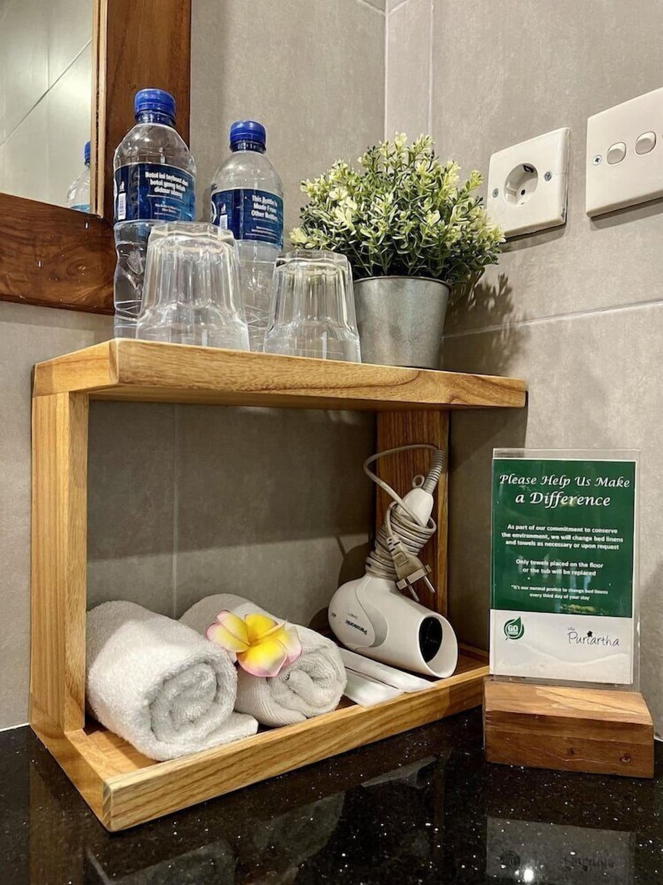Bathroom amenities