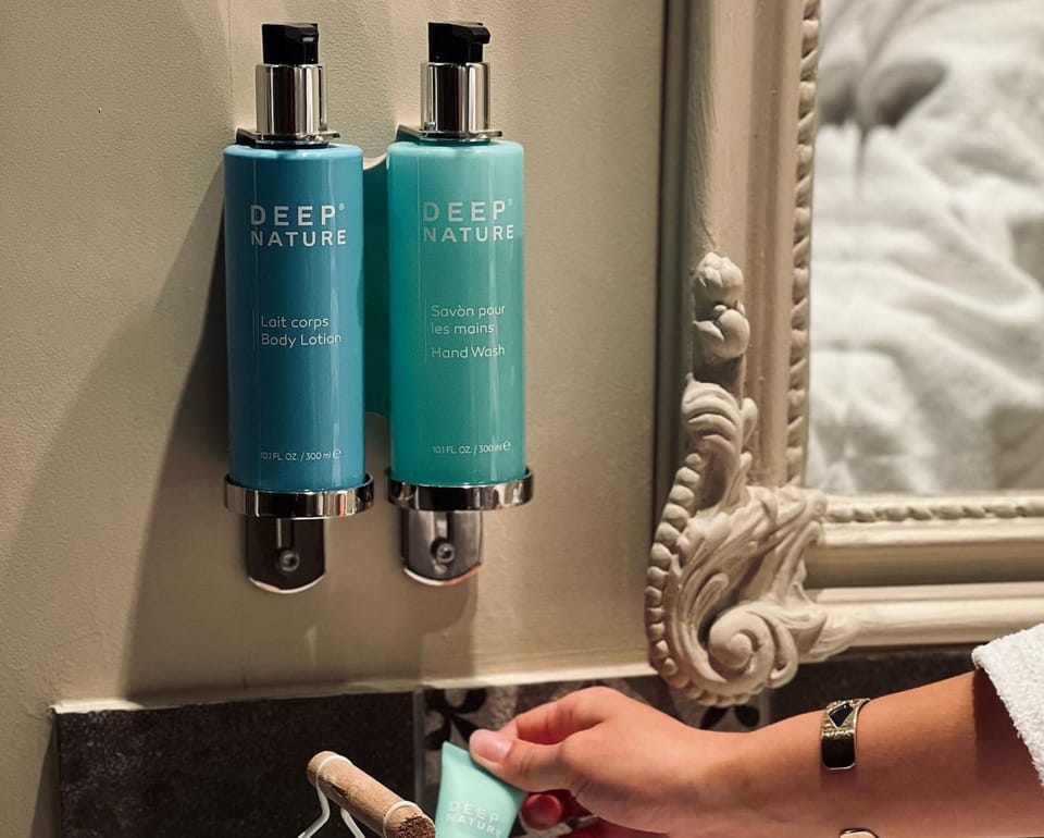 Privilege, Room, 1 Double Bed | Bathroom | Eco-friendly toiletries, hair dryer, towels