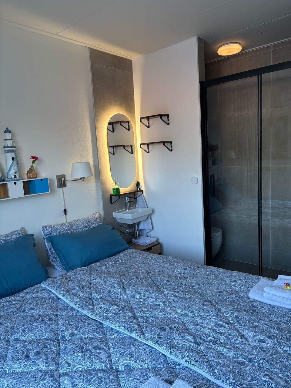 Basic Double Room, Terrace | Iron/ironing board, free WiFi, bed sheets