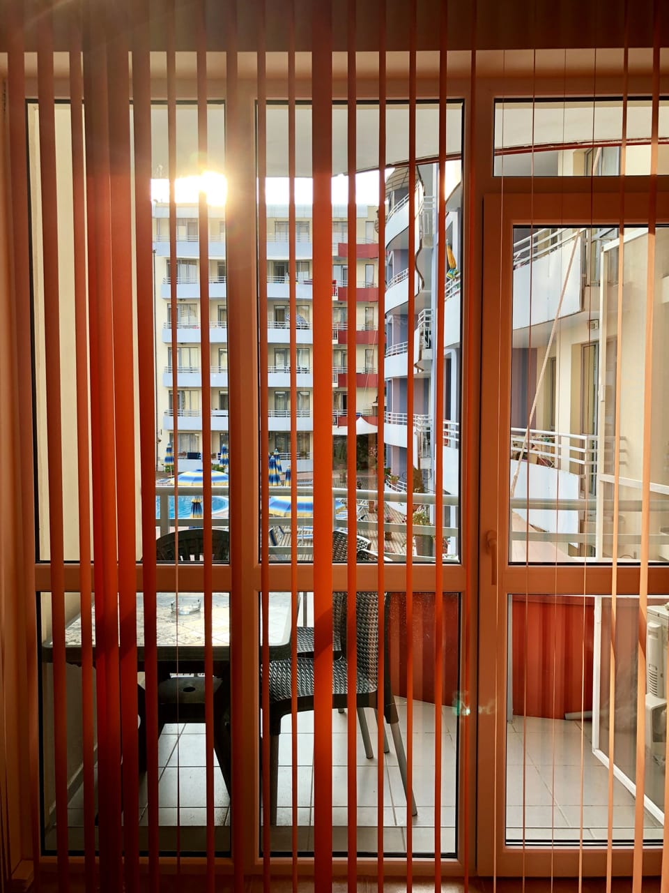 Family Studio, Pool View | Balcony view