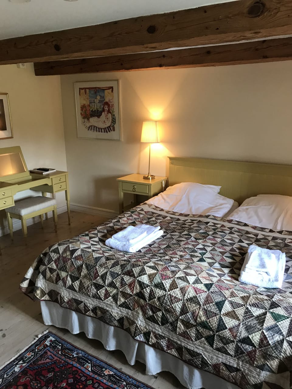 Double Room | Desk, blackout drapes, iron/ironing board, free cribs/infant beds