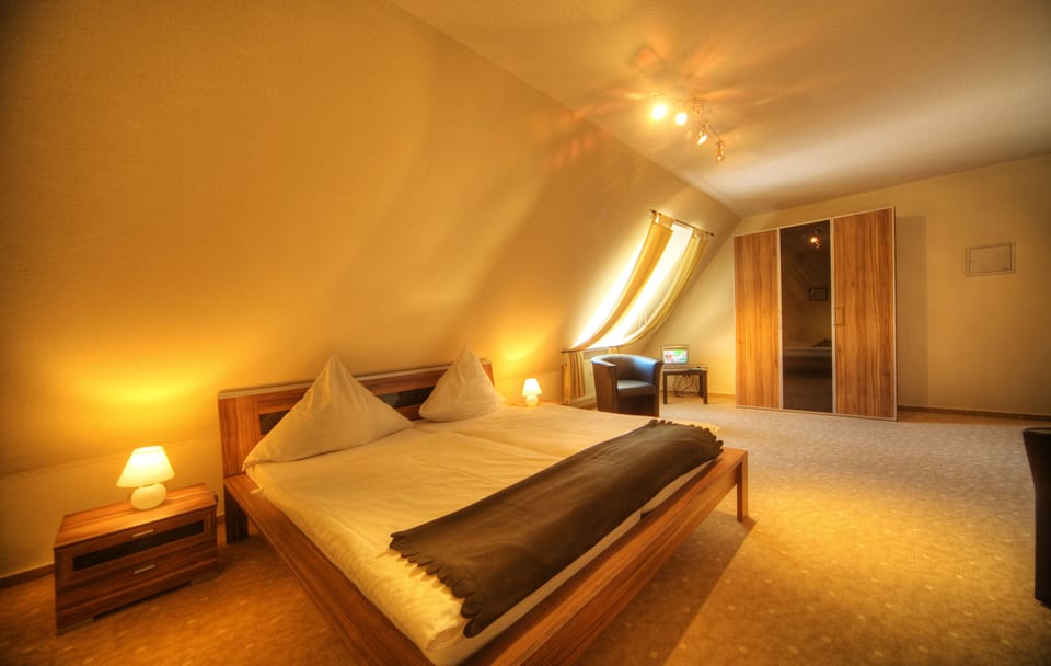 Standard Double Room | Desk, free cribs/infant beds, free WiFi, bed sheets