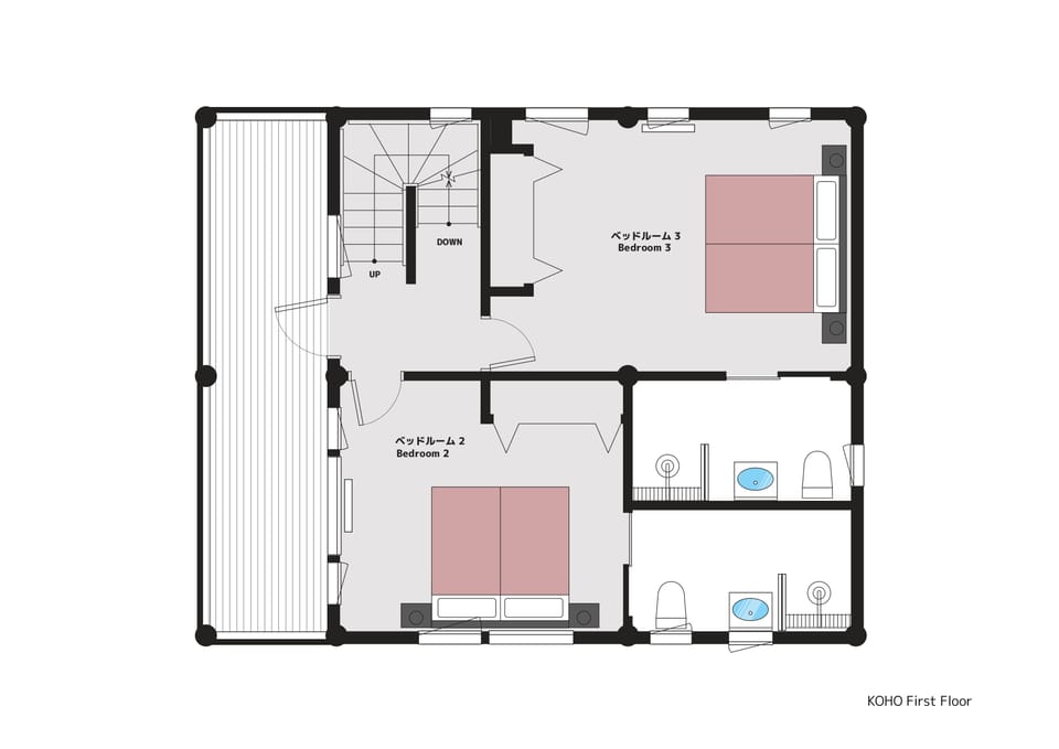 House, 3 Bedrooms | Floor plan