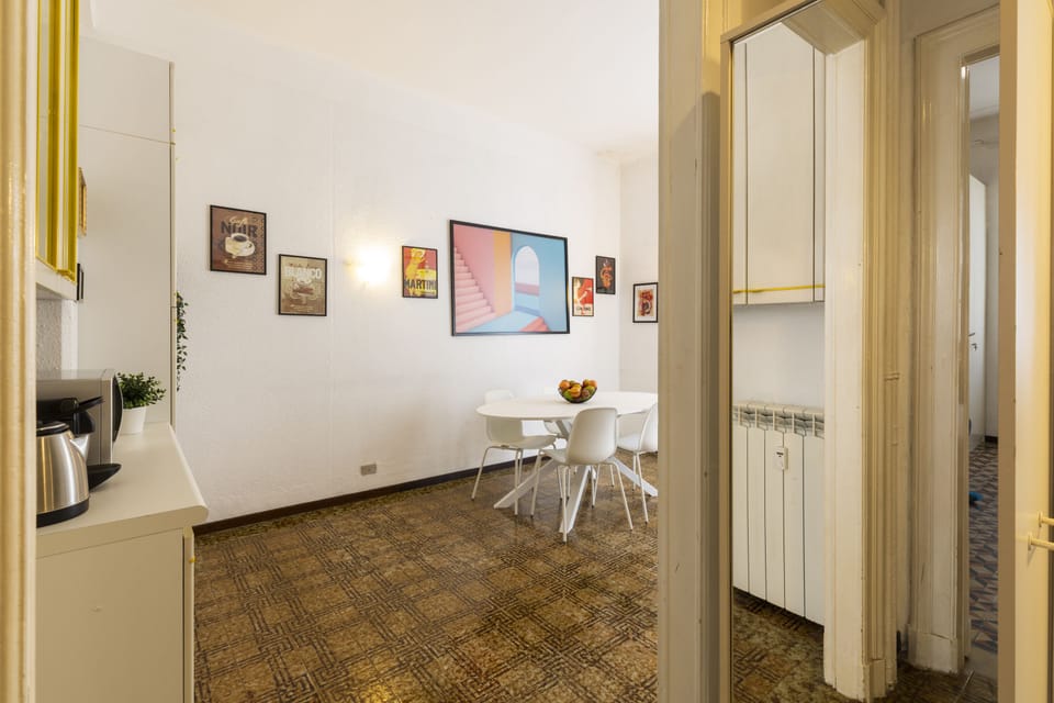Apartment | Private kitchen | Full-size fridge, oven, stovetop, espresso maker