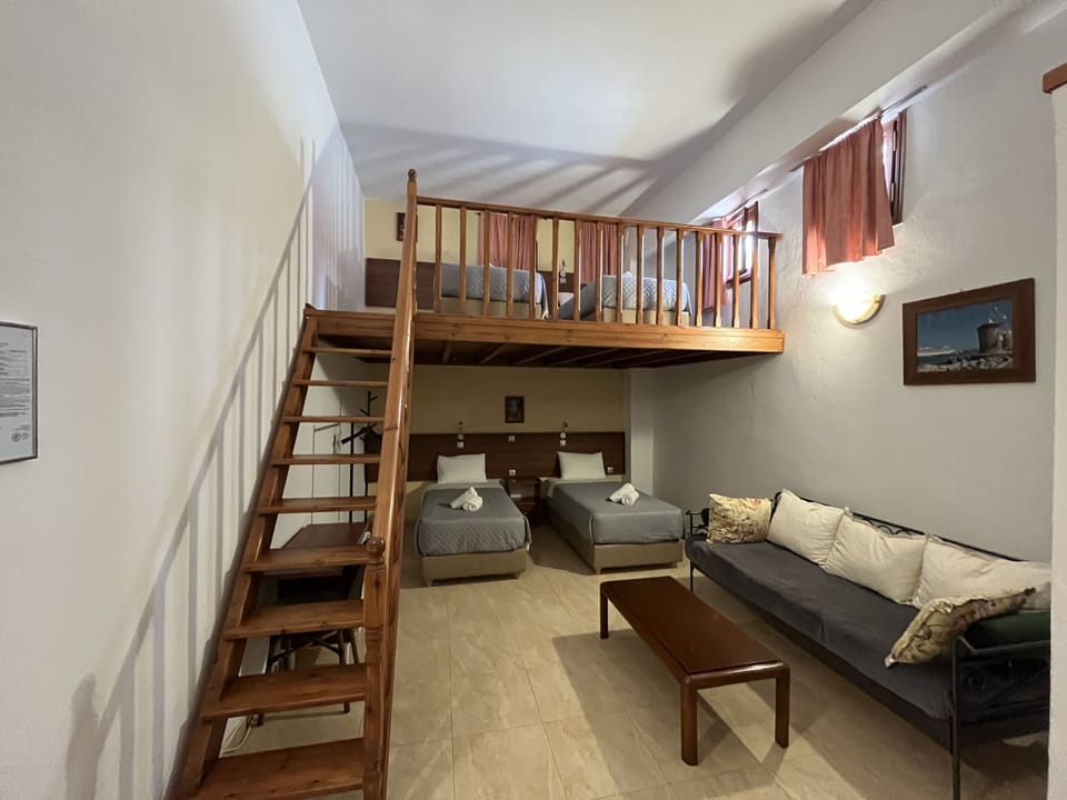 Basic Quadruple Room, Multiple Beds, Non Smoking | Desk, soundproofing, iron/ironing board, free WiFi