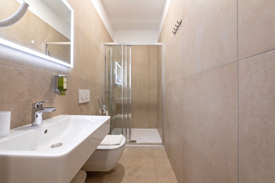 Superior Double or Twin Room | Bathroom | Shower, free toiletries, hair dryer, towels