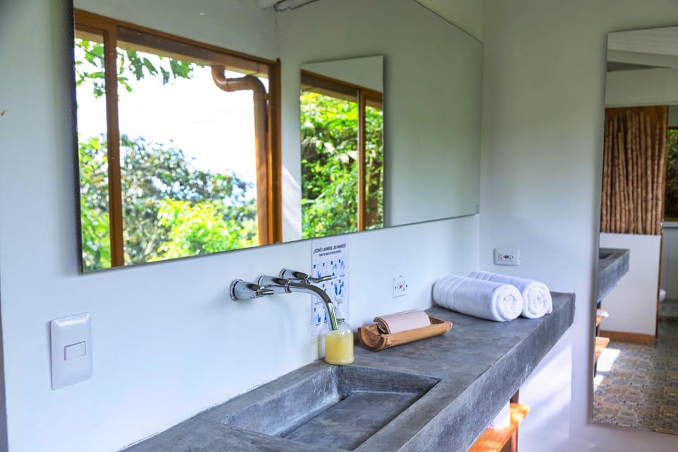 Bungalow, Garden View | Bathroom | Shower, towels