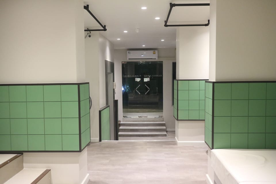 Interior entrance