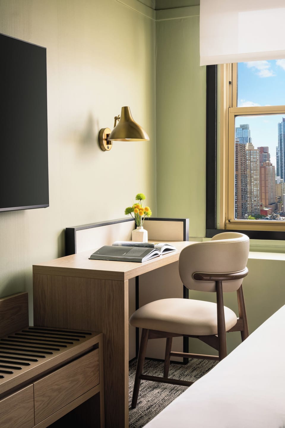 Premium bedding, pillowtop beds, in-room safe, desk