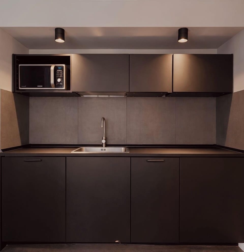 Apartment, City View | Private kitchen | Espresso maker, coffee/tea maker, electric kettle