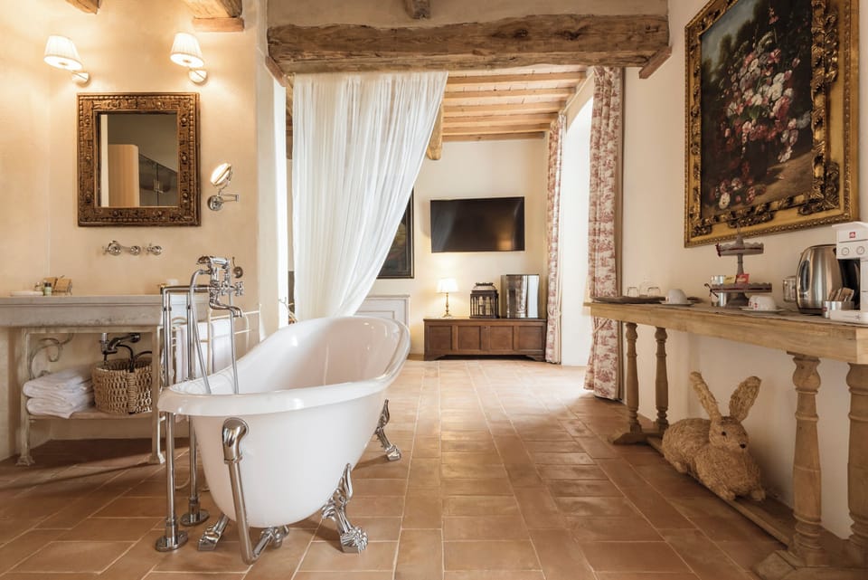 Wellness Suite with sauna or hammam | Frette Italian sheets, premium bedding, down comforters, pillowtop beds