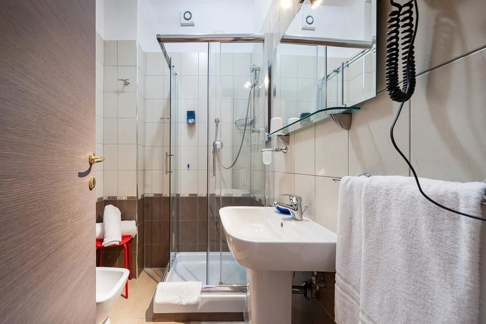 Deluxe Double Room | Bathroom | Shower, free toiletries, hair dryer, bidet