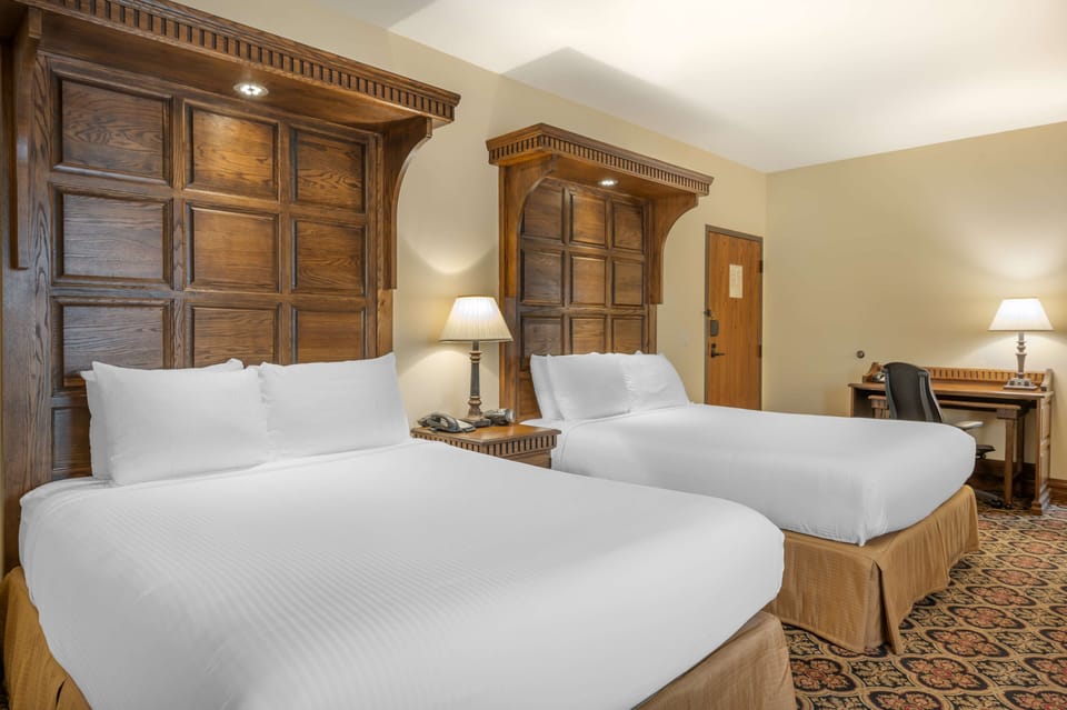 Standard Room, 2 Queen Beds, Accessible, Non Smoking | Premium bedding, in-room safe, desk, laptop workspace