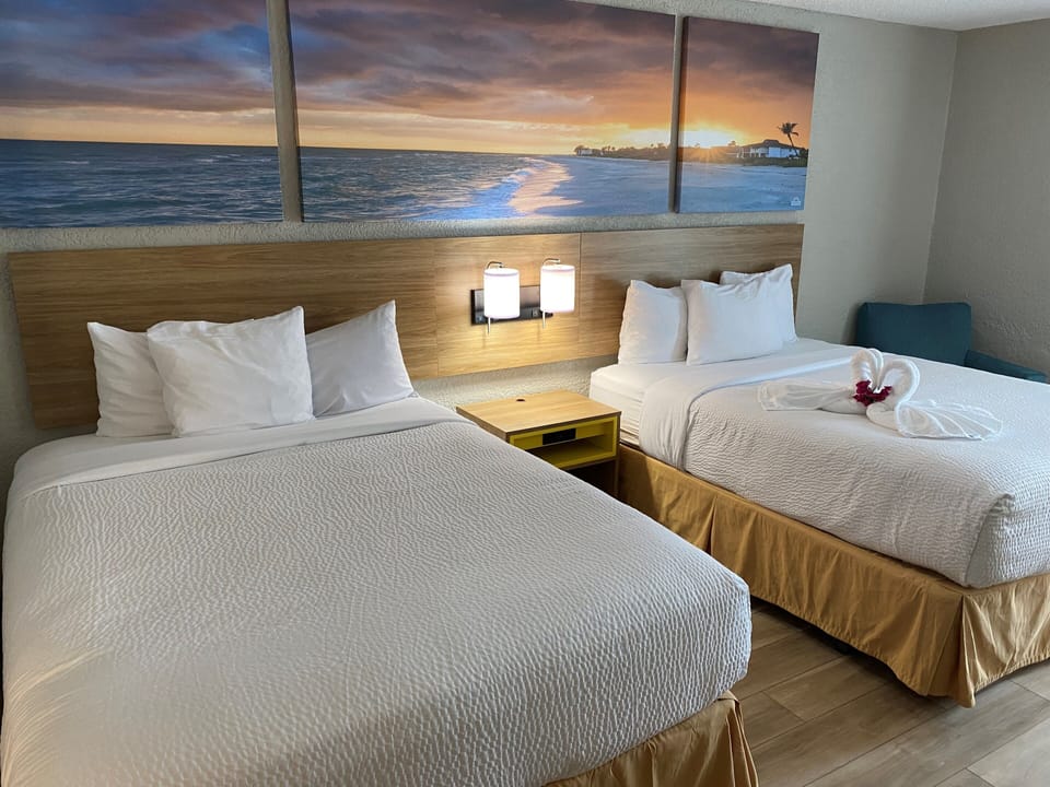 Pillowtop beds, iron/ironing board, rollaway beds, free WiFi