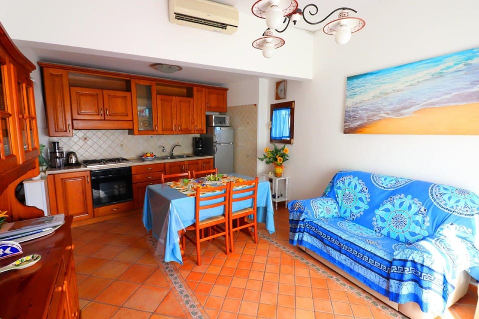 Romantic Duplex, Terrace, Sea View | Living area | 42-inch Smart TV with satellite channels, Netflix, first-run movies