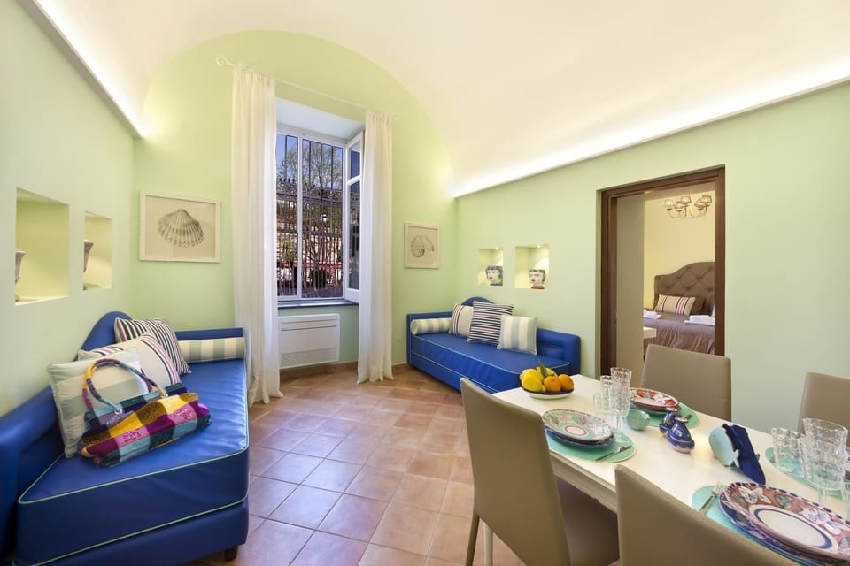 Apartment, 1 Bedroom, Kitchen, Beachside | Living area | LCD TV