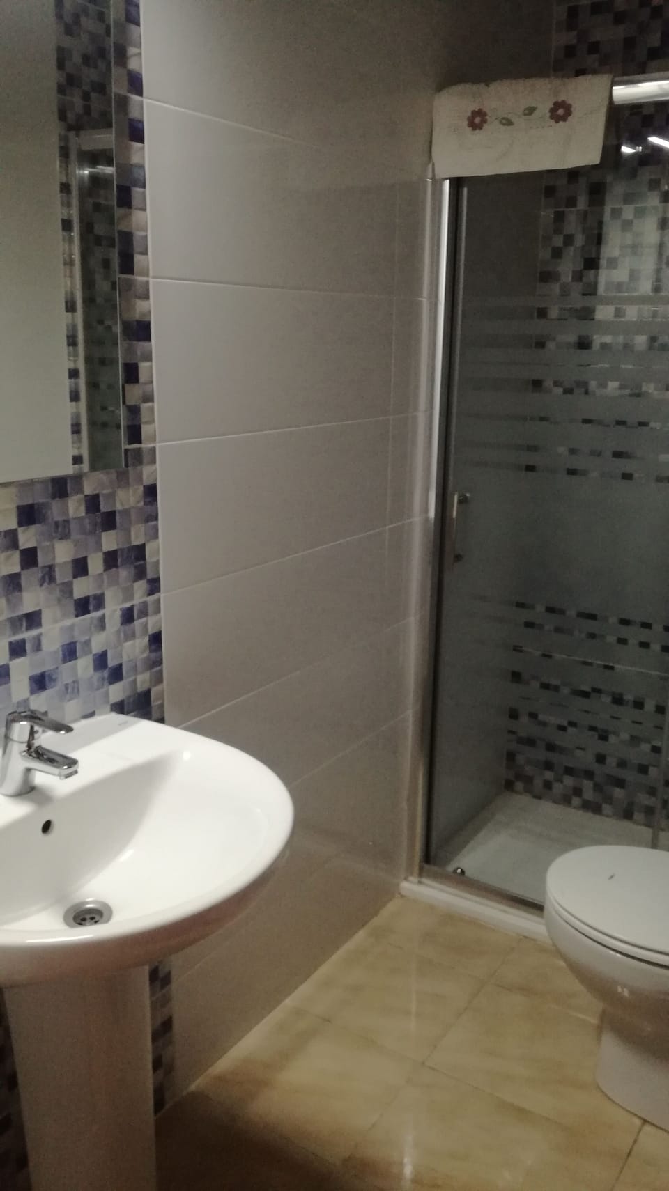 Panoramic Triple Room, Multiple Beds | Bathroom shower