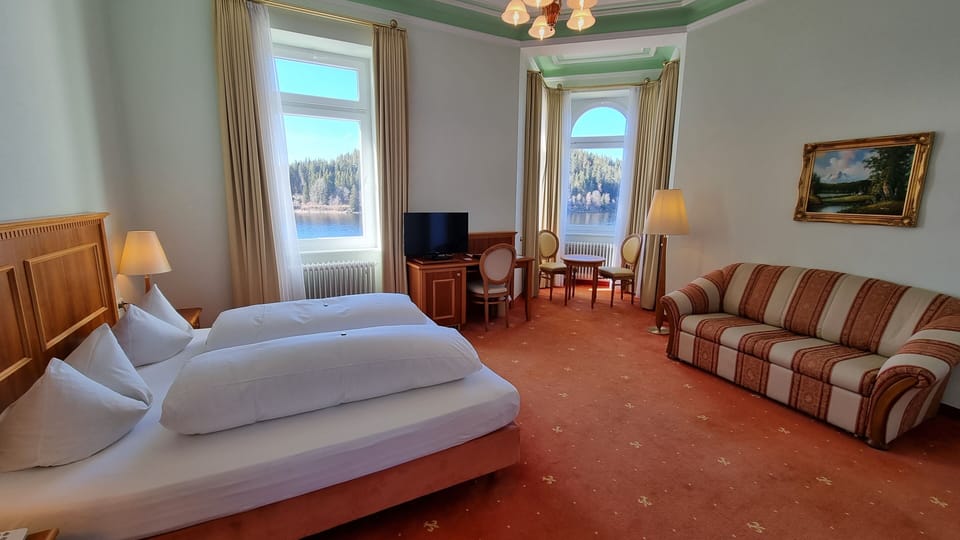 Superior Double Room, Patio, Lake View (Hauptgebäude) | Minibar, desk, soundproofing, free WiFi