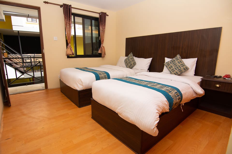 Deluxe Double Room, Garden View | Premium bedding, free WiFi, wheelchair access