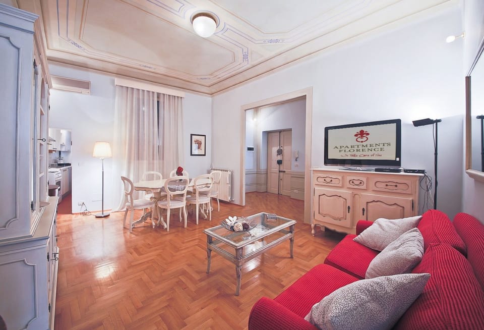 Apartment, 2 Bedrooms | Living area | TV