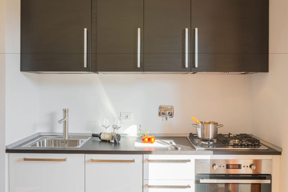 Apartment, 2 Bedrooms | Private kitchen | Fridge, microwave, dishwasher, toaster