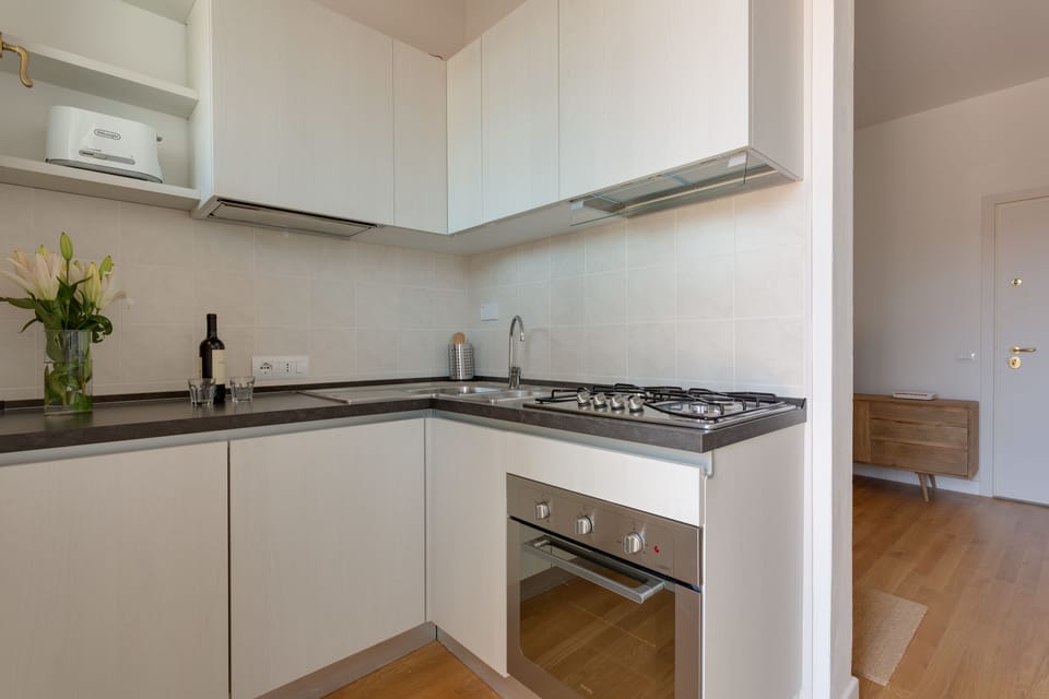 Apartment, 2 Bedrooms | Private kitchen | Fridge, oven, dishwasher, electric kettle